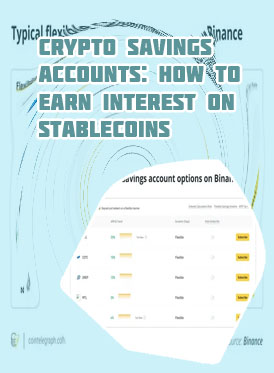 Crypto savings account